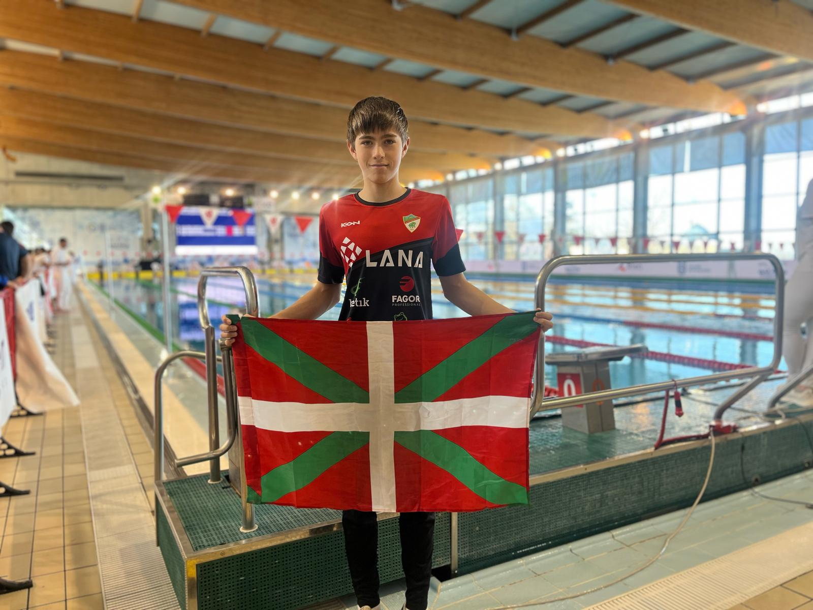 Imagen de la entrada: Aimar Urzelaik 2011 Euskadiko selekzioarekin