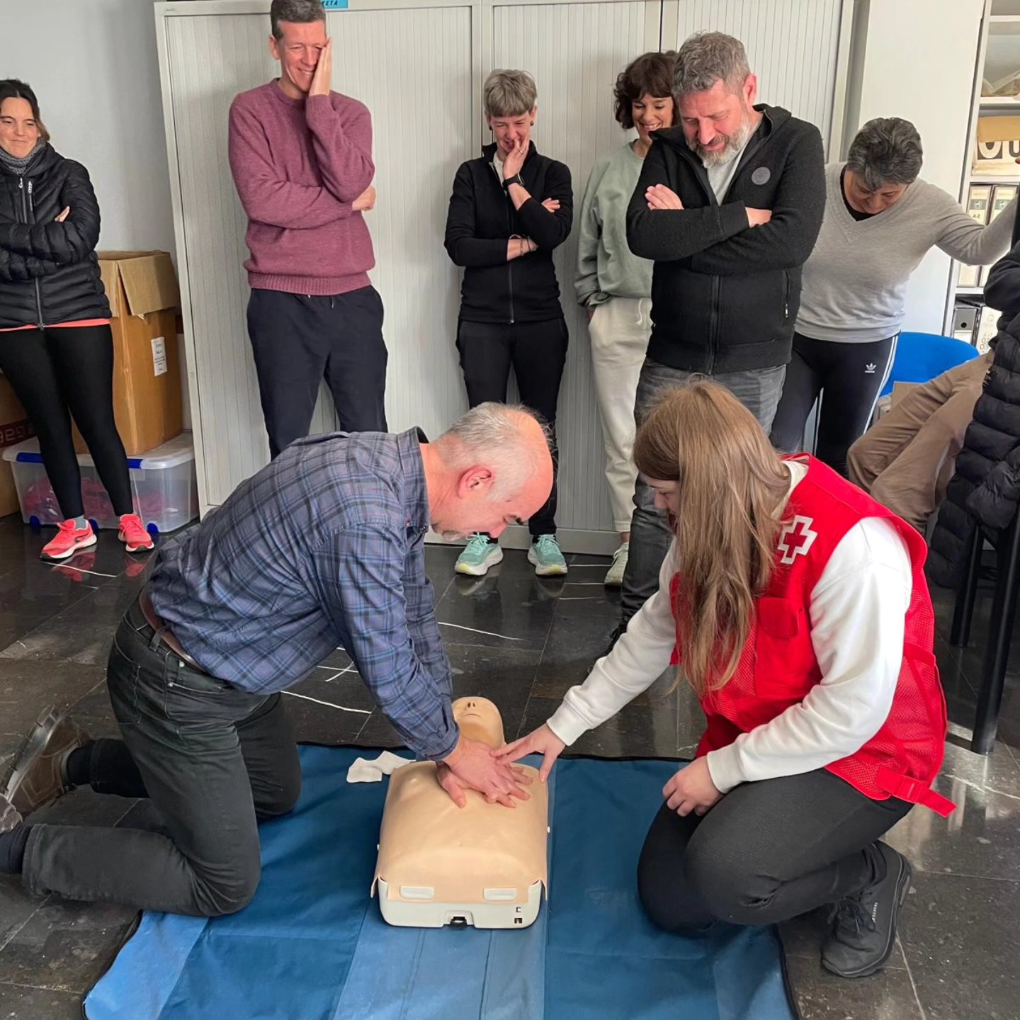 Imagen de la entrada: Sail ezberdinetako 100 pertsonek jasoko dute oinarrizko lehen sorospen ikastaroa